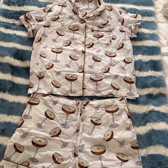 Espresso Martini PJ Short Set S/M - Picture 1 of 1